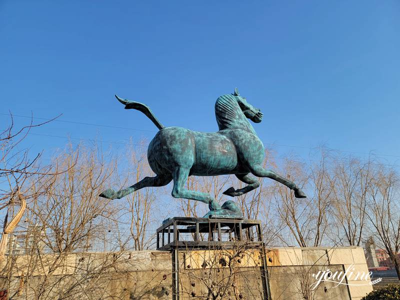 Life size bronze horse statue (1)