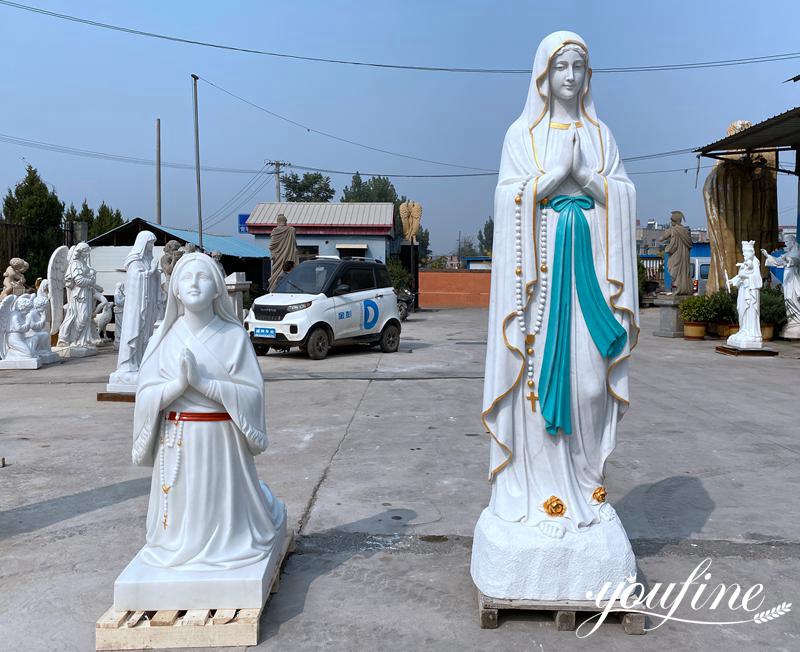 Our Lady of Lourdes statue outdoor