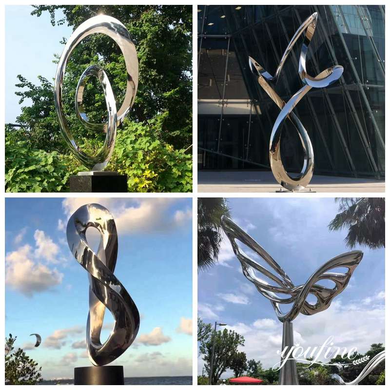abstract outdoor sculpture