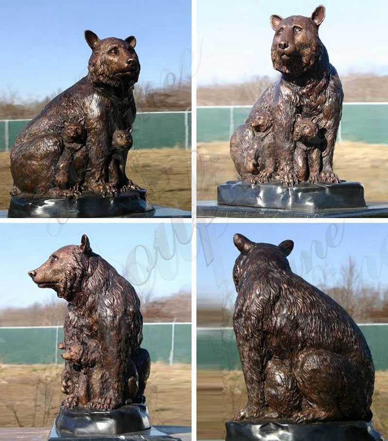 life-size-Casting-Bronze-Grizzly-Bear-Statues