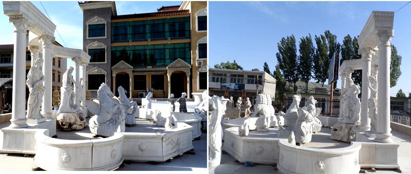 outdoor marble fountains 2