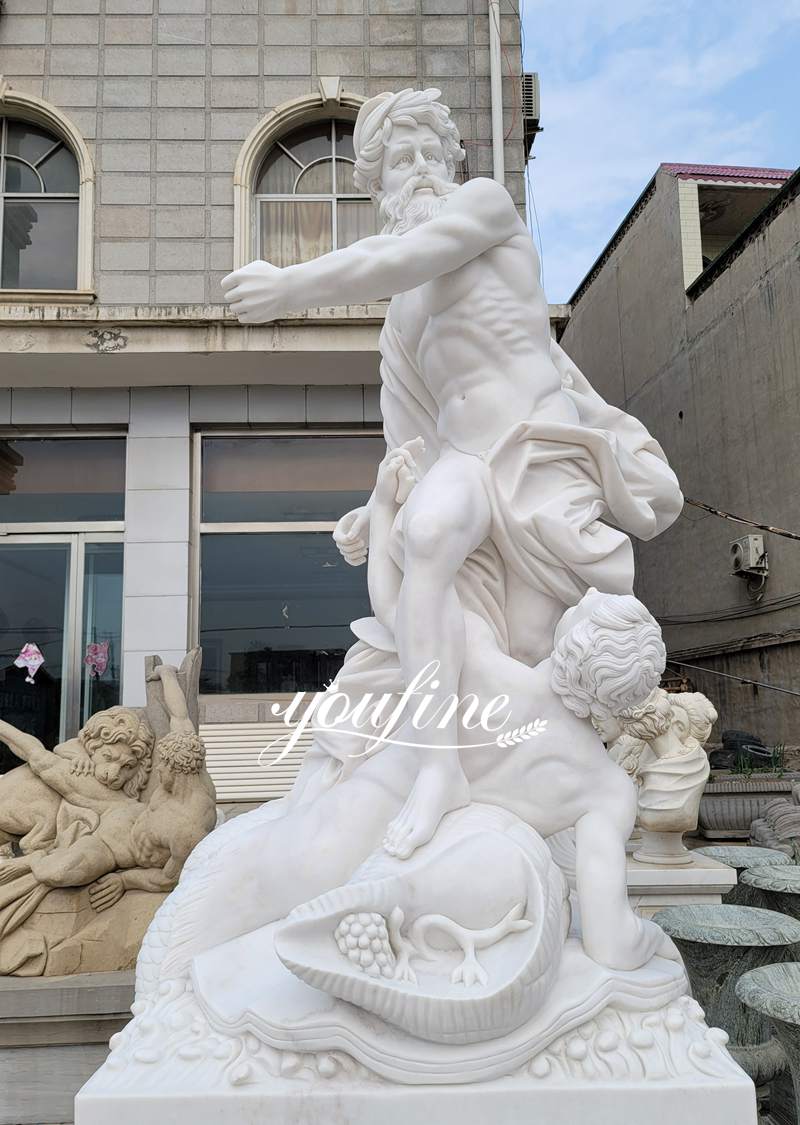 poseidon marble statue-02-YouFine Sculpture
