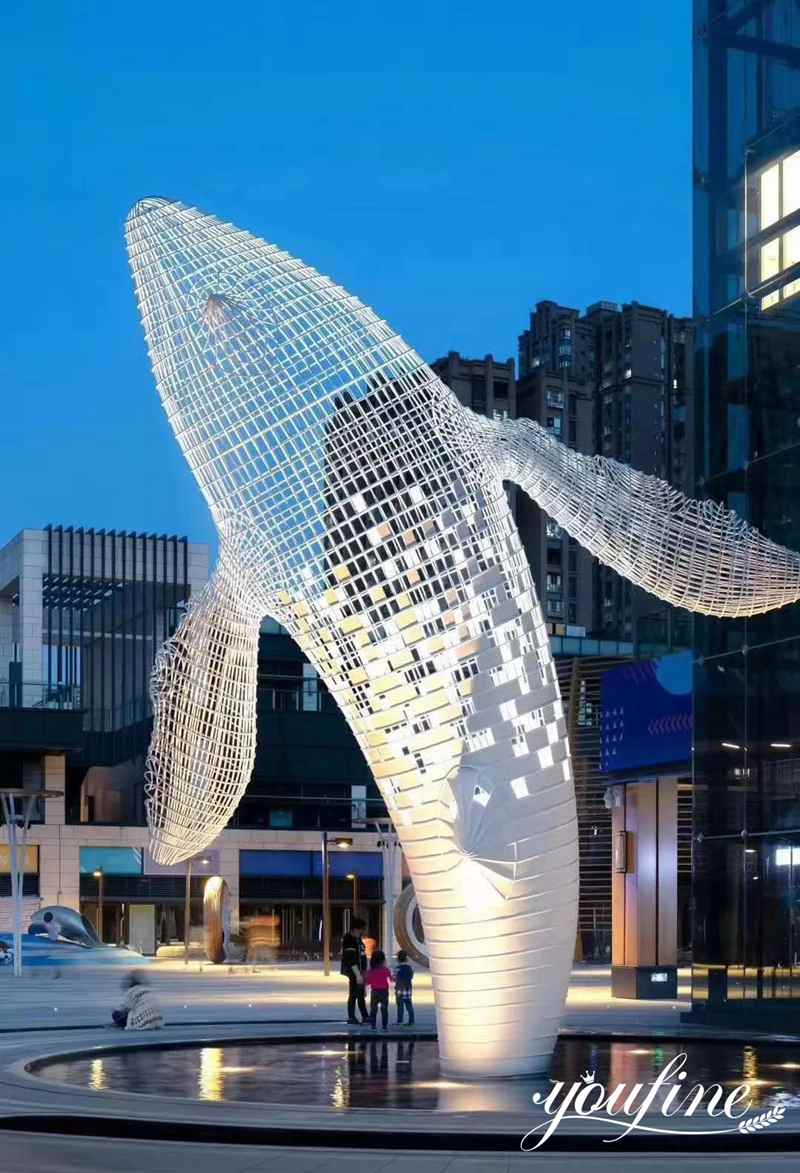 whale sculpture for sale