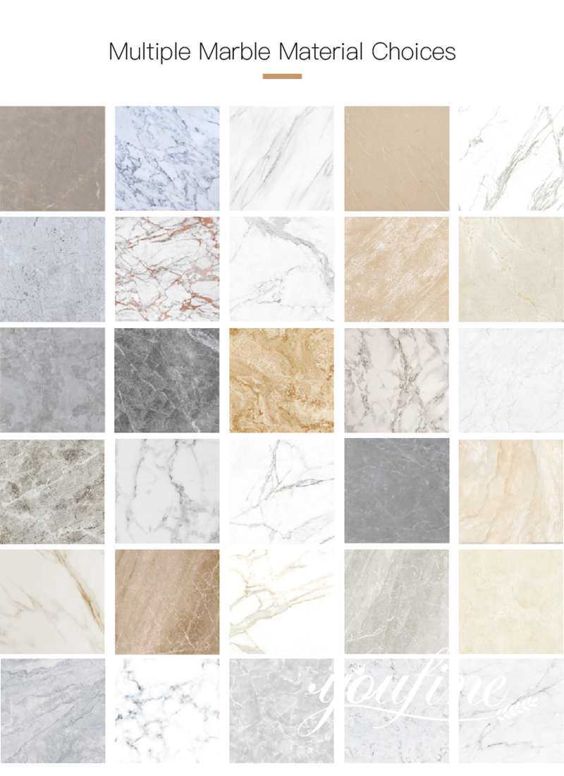 Types and Characteristics of Different Marble Materials