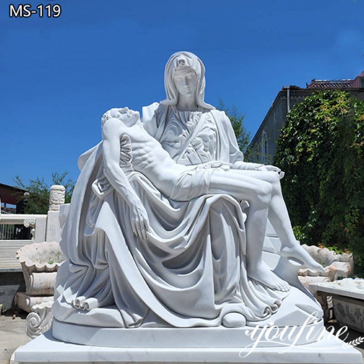 Life Size Famous Pieta Statue Catholic Religious Sculpture Mary with Jesus Statue for Sale