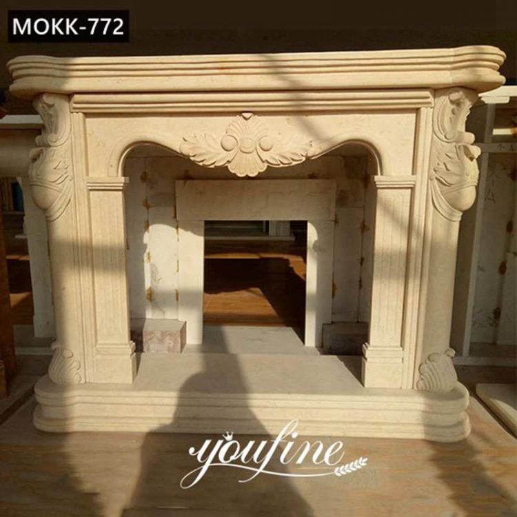 Classic Marble Georgian Fireplace Interior Decor for Sale MOKK-772