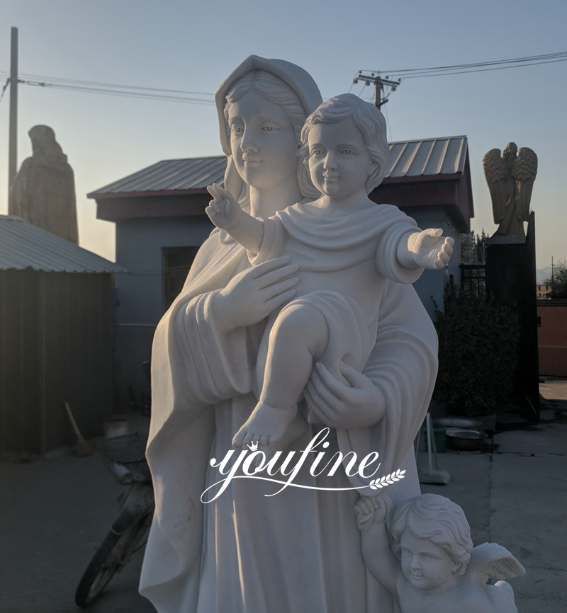 marble religious statue-YouFine Sculpture-01