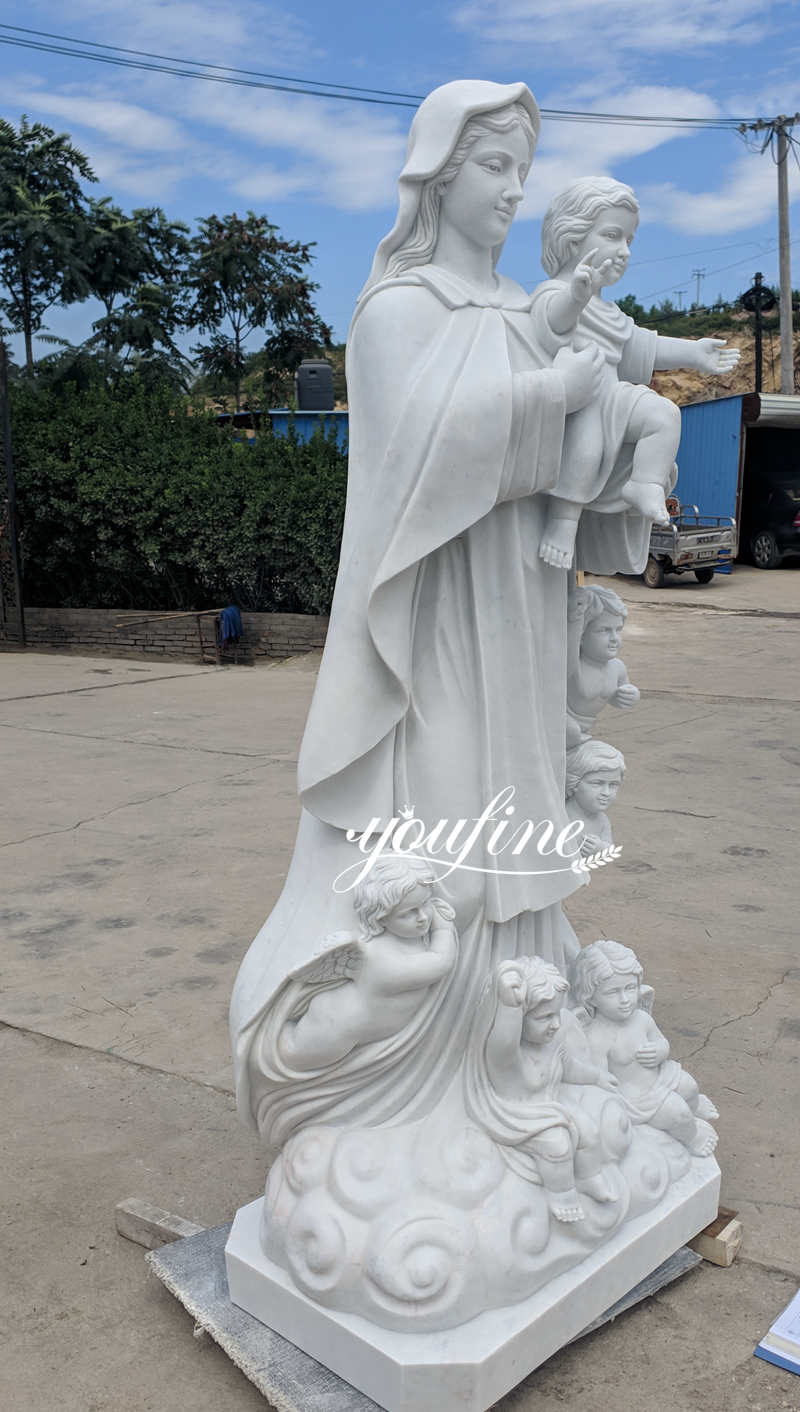 marble virgin mary-YouFine Sculpture-02