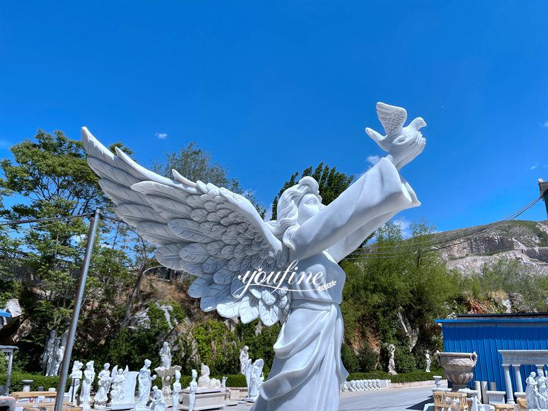 marble angel statue-YouFine Sculptuer-02