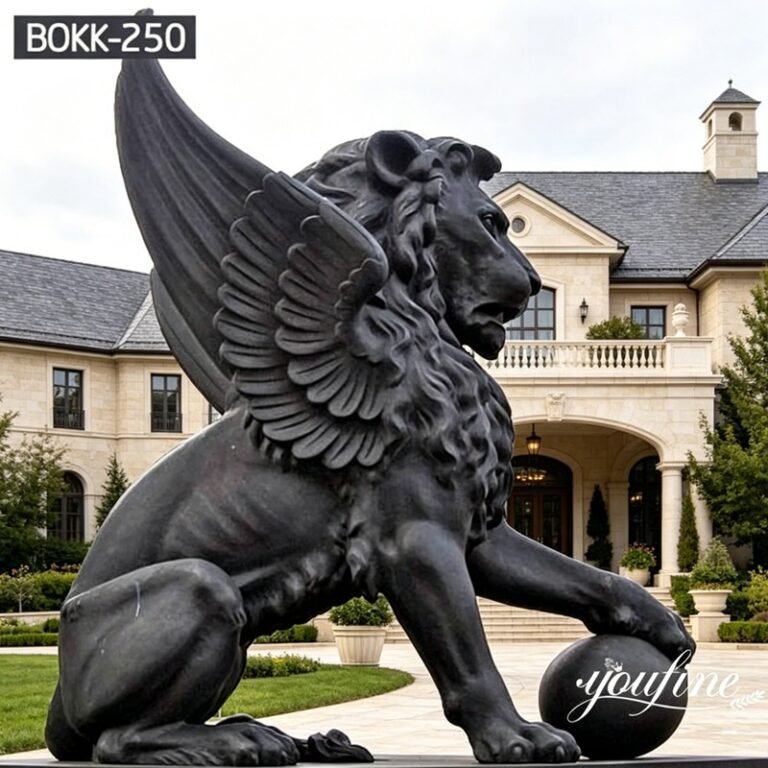 outdoor lion statue for your house