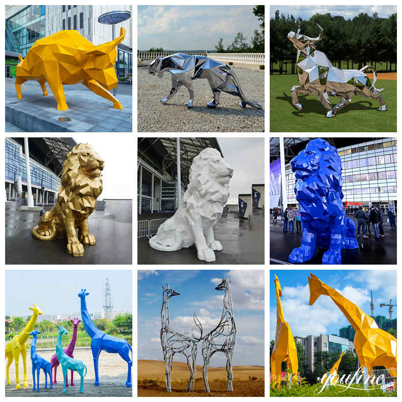 metal animal sculpture supplier