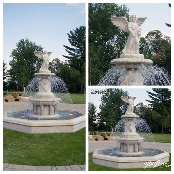 marble water fountain for garden Supply