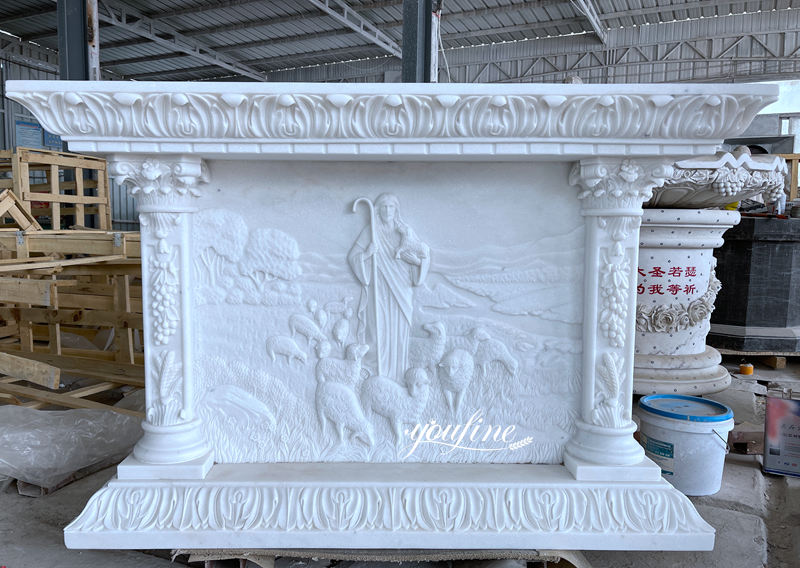 Marble altar-YouFine Sculpture