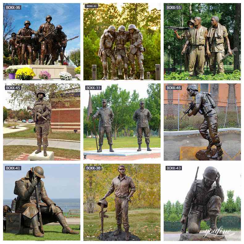 military statues for sale