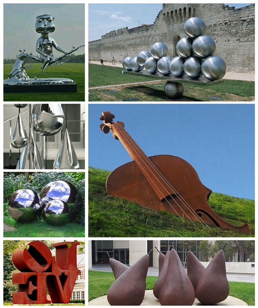 outdoor metal sculpture factory supplier