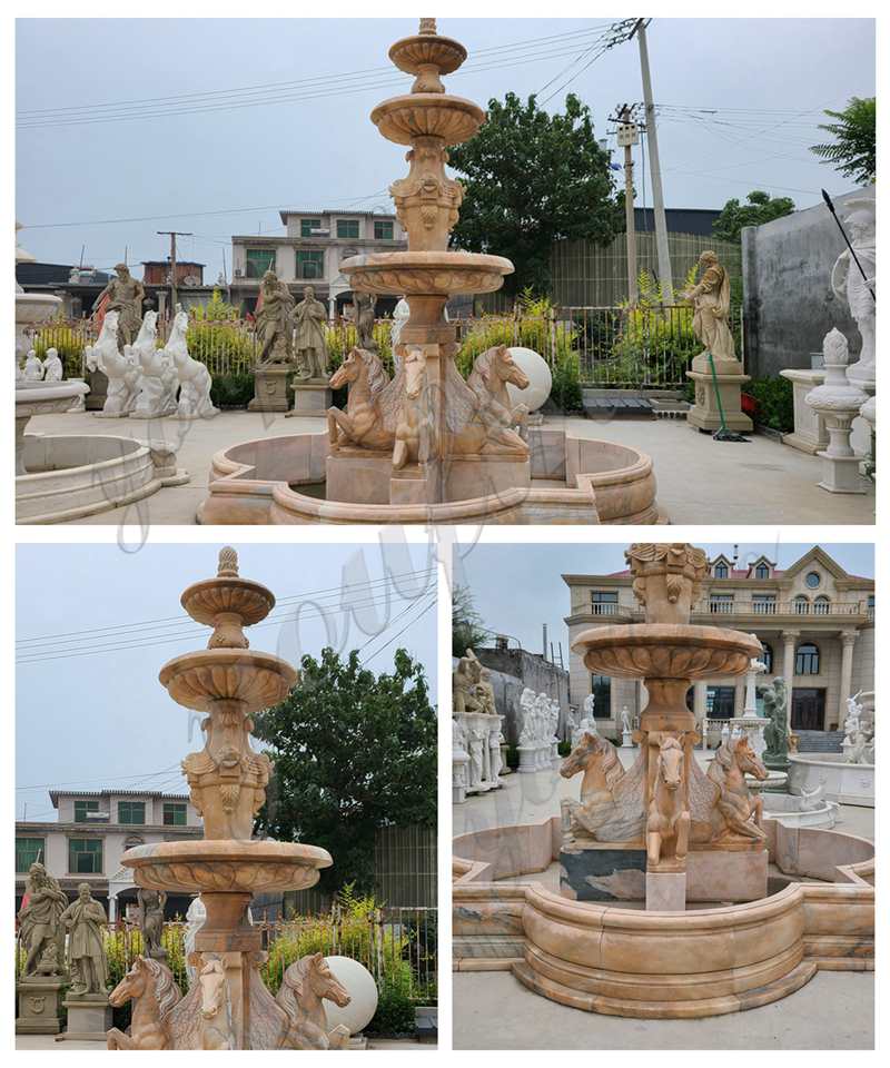 carving details of modern outdoor fountain design-YouFine sculpture