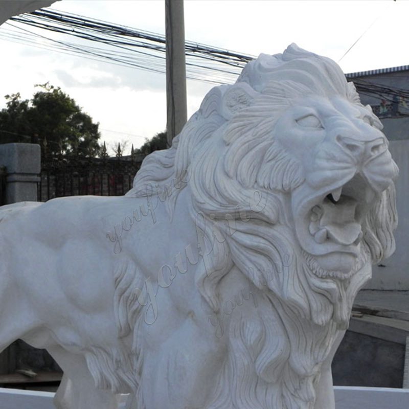 superb carving skills on lion-YouFine sculpture