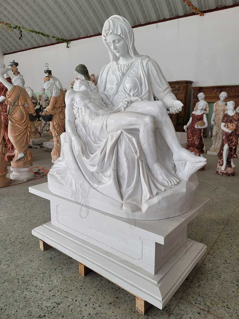 marble pieta statue-YouFine Sculpture