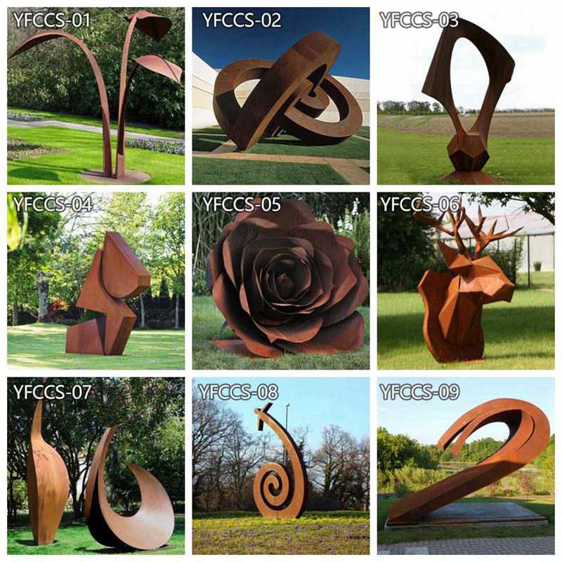Corten steel sculptures for sale-YouFine Sculpture