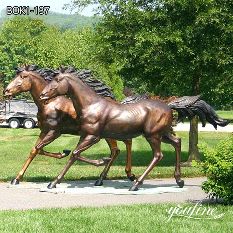 bronze horse statues fo sale-YouFine Sculpture