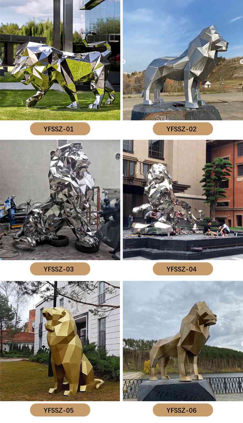 diverse types of metal deer statue-YouFine Sculpture