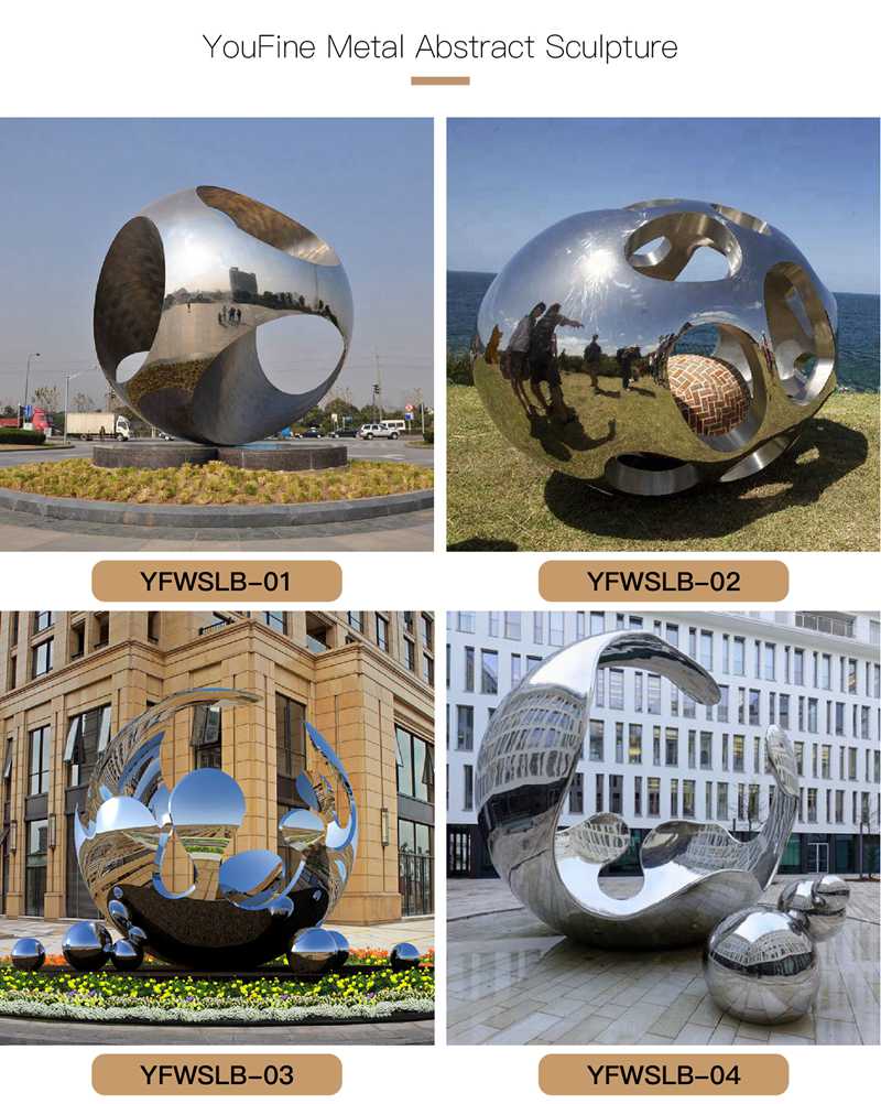 large outdoor metal sculptures for sale-YouFine Sculpture