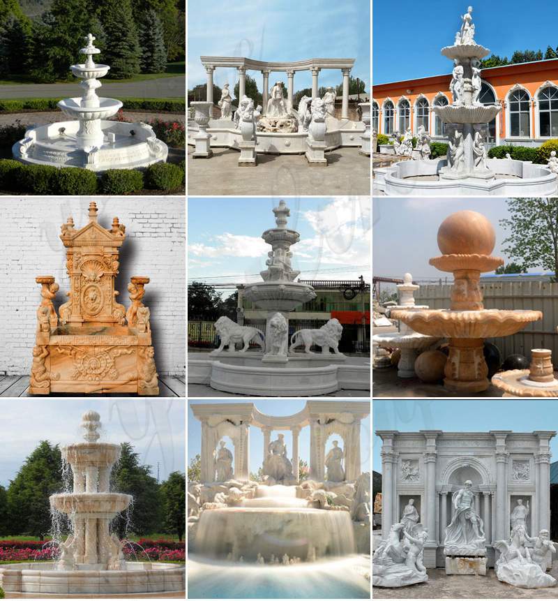 more types of marble fountain-YouFine Sculpture