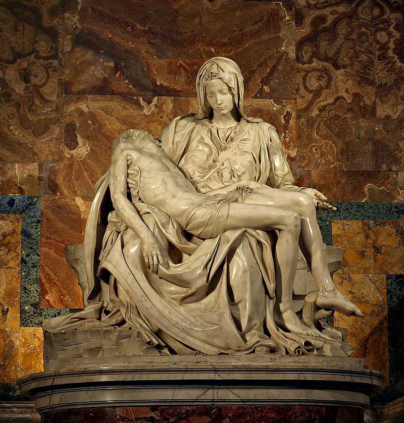 marble Pieta statue