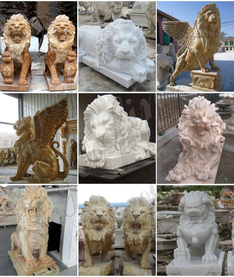 marble animal statues-YouFine Sculpture
