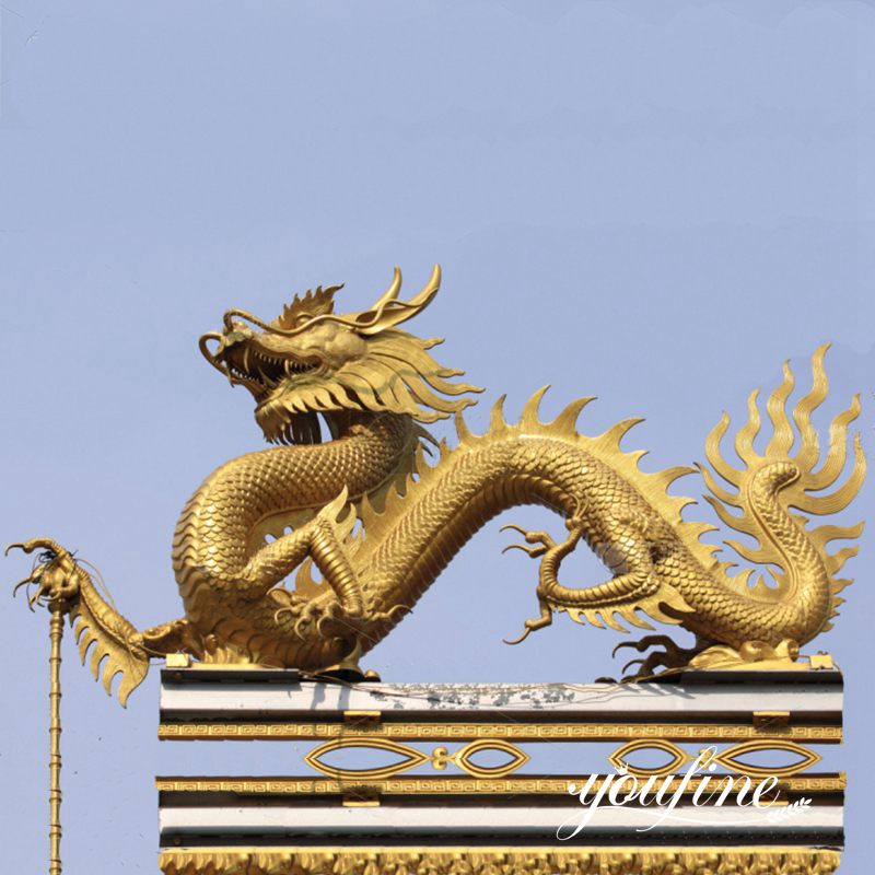 2. bronze Chinese dragon statue -YouFine Sculpture