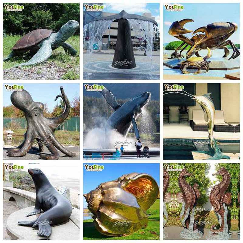 bronze animal statues for sale-YouFine Sculpture