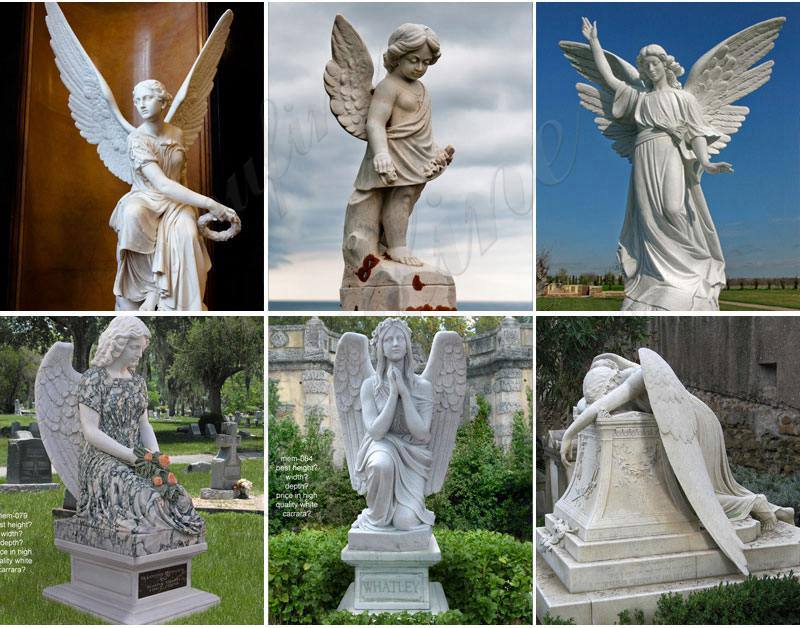 life size angel statues-YouFine Sculpture