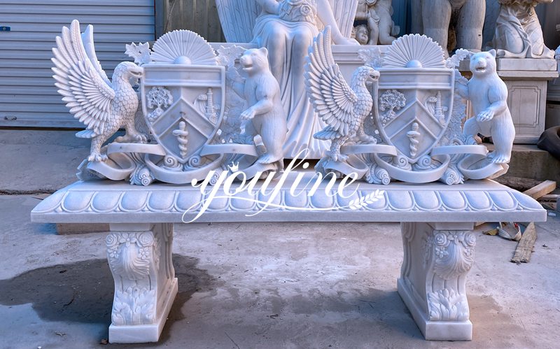 outdoor marble bench-02-YouFine statue