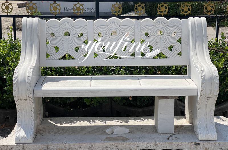 outdoor marble bench-03-YouFine statue