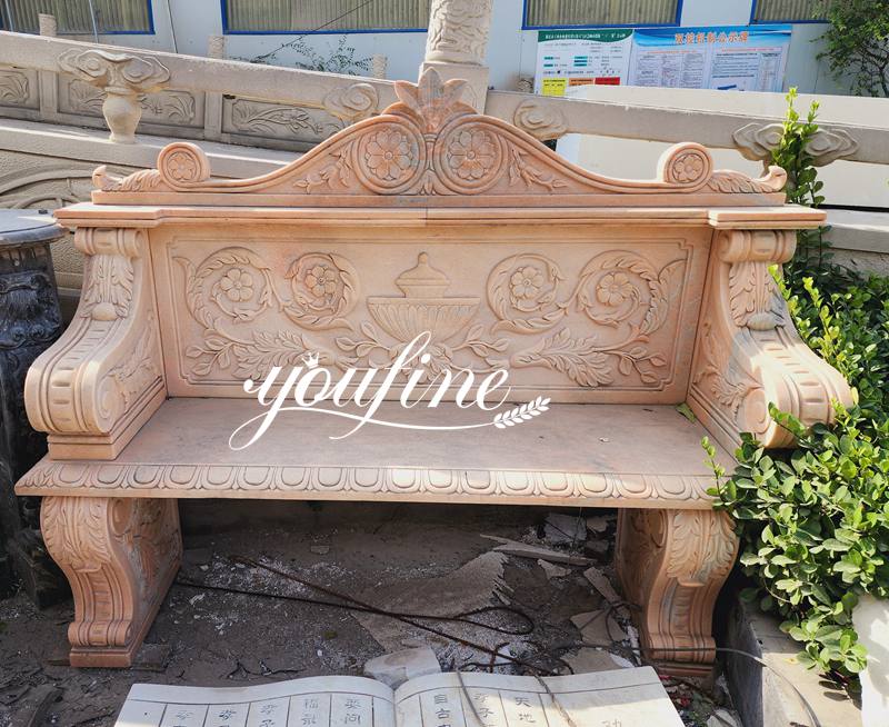 outdoor marble bench-YouFine statue