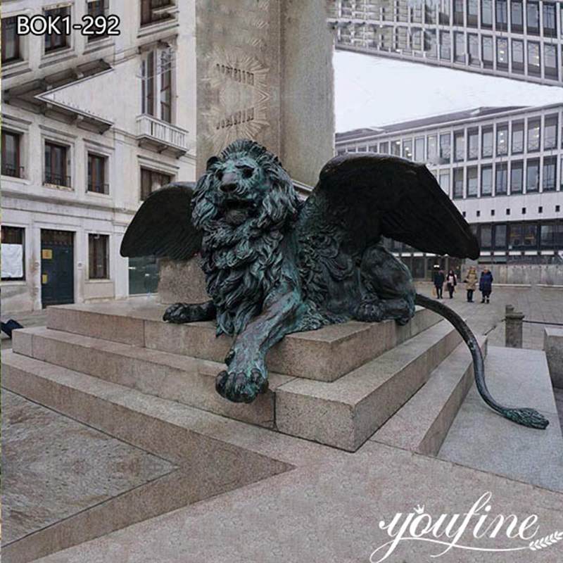 winged lion statue for sale-YouFine Sculpture