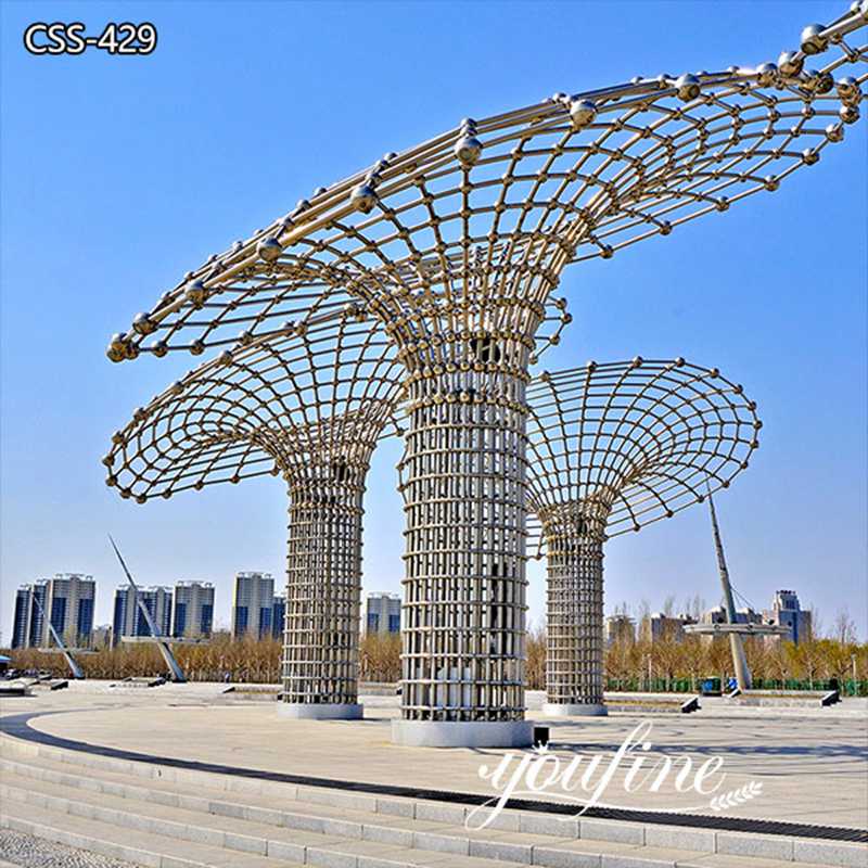 5.2.metal tree sculpture outdoor-YouFine Sculpture