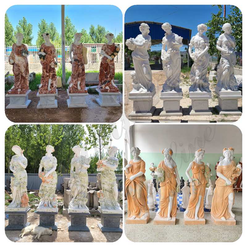 custom made four season garden statues-YouFine Sculpture