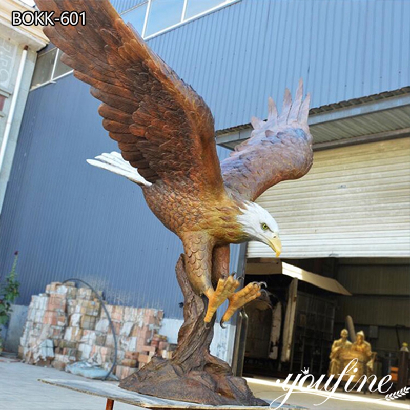 Large Beautiful Bronze Eagle Statue for Sale BOKK-601