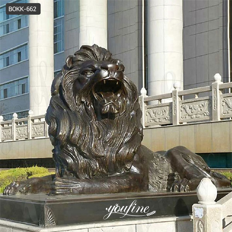 High-Quality Bronze Lion StatueTarkov for Sale BOKK-662