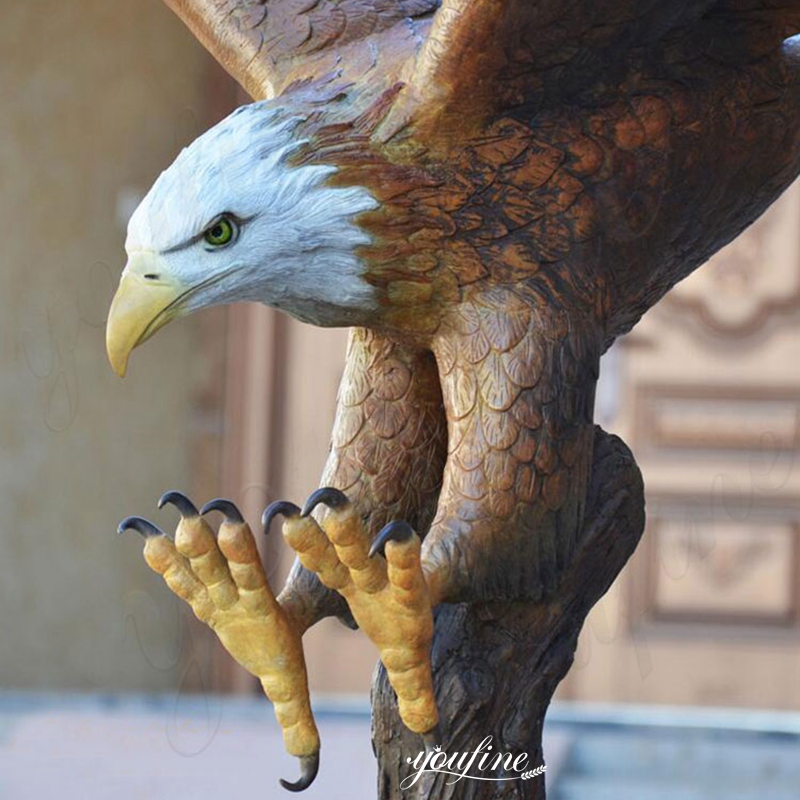 Large Beautiful Bronze Eagle Statue for Sale BOKK-601