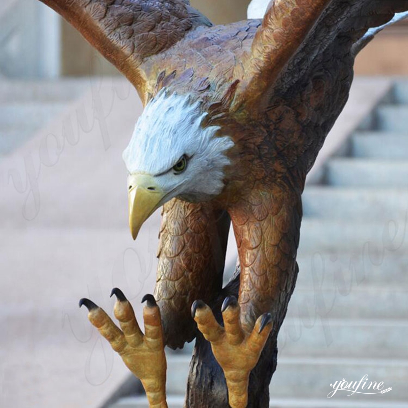 Large Beautiful Bronze Eagle Statue for Sale BOKK-601