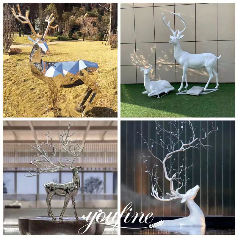 Deer sculpture-YouFine Sculpture