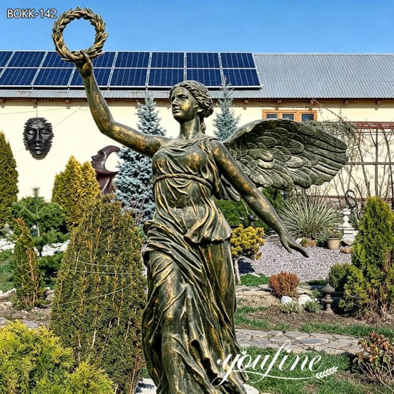 angel yard statue