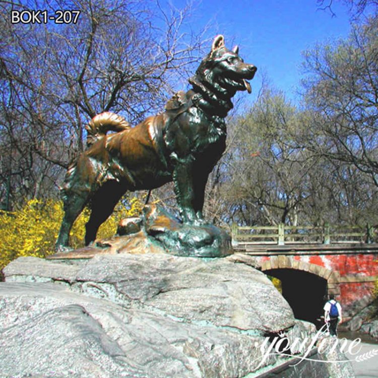 Casting Famous Bronze Statue of Balto in Central Park Replica BOK1-207