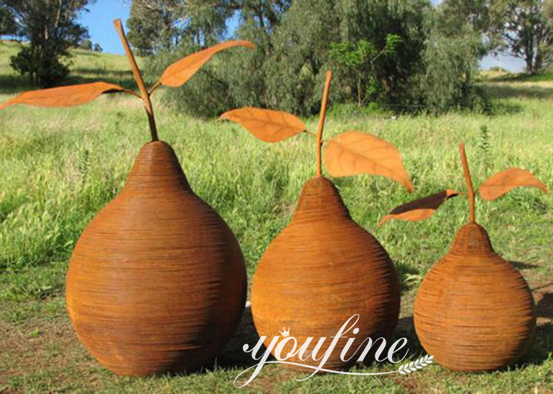 Corten steel sculpture-YouFine Statue