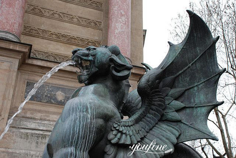 bronze gargoyle-YouFine Sculpture-01