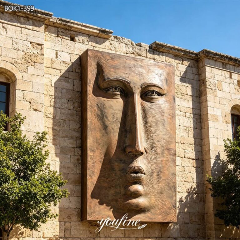 Sergio Bustamante's Facial Mask Fountain for outdoor