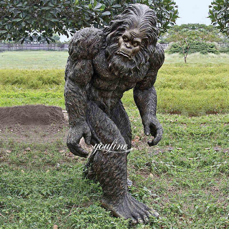 bigfoot garden statue life size-02-YouFine Statue