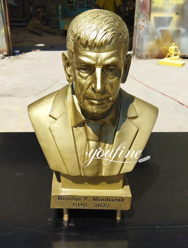 bronze bust statue-YouFine Statue-01